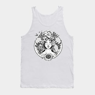 Venus with flowers Tank Top